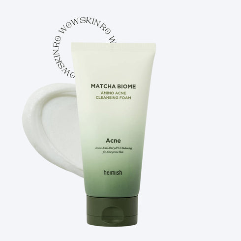 Matcha Biome Amino Acne Cleansing Foam - WowSkin Romania